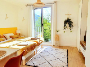 Charmant studio vue montagne